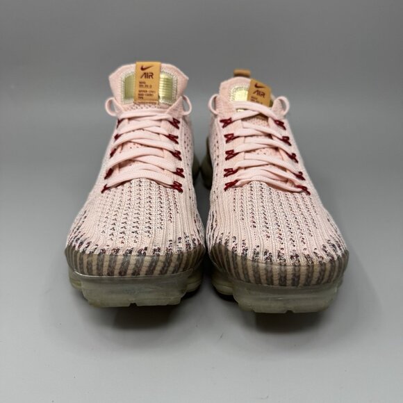 Nike Air VaporMax Flyknit 3 Womens Size 8 Pink Athletic Running Shoes Sneakers - Picture 5 of 9